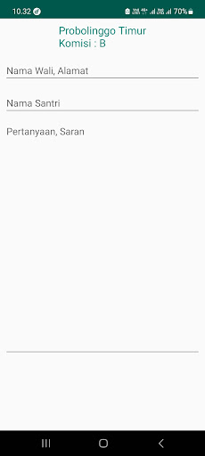 Android application SPWS screenshort