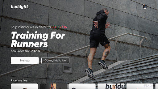 Android application Buddyfit TV screenshort
