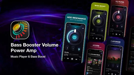 Volume Booster-Bass Eq Pro