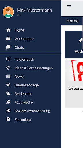 Arning Bau TeamApp Screen 2