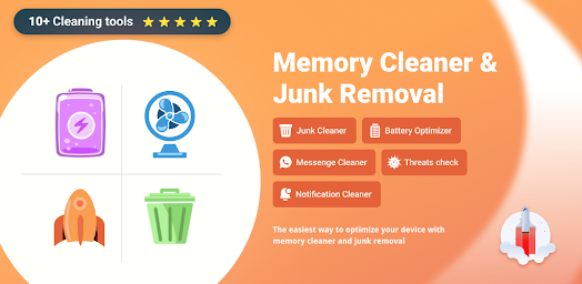 Memory cleaner & junk removal