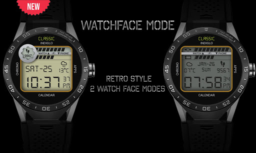 Retro Digital Watch Face Screen 2