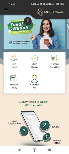 Android application MPSB Credit screenshort