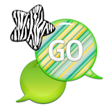 GO SMS - Zebra Star Skies 9 icon