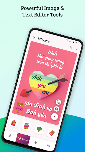 Write Vietnamese Text on photo Screen 2