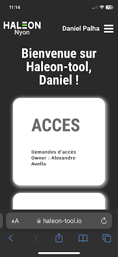 Android application Haleon-tool screenshort