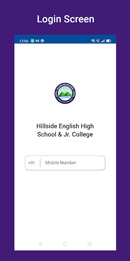 Android application Hillside English High School screenshort