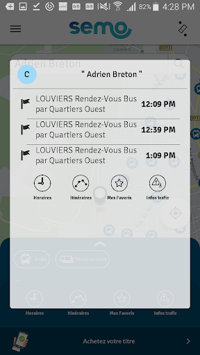 Semo – mobilité Screen 2