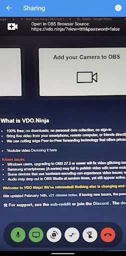 VDO.Ninja Screen 2