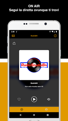 Radio StudioB4 Screen 2