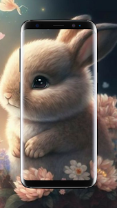 Cute Rabbit Wallpaper