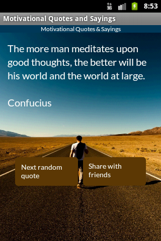 Motivational Quotes & Sayings Screen 2