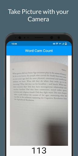 Word Cam Count Screen 2