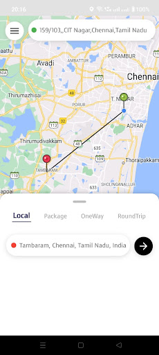 Lala Cabs Screen 3
