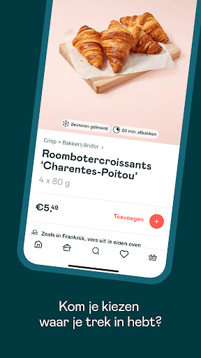 Crisp - online supermarkt