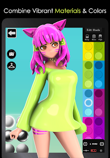 Colorminis 3D Coloring Games Screenshot