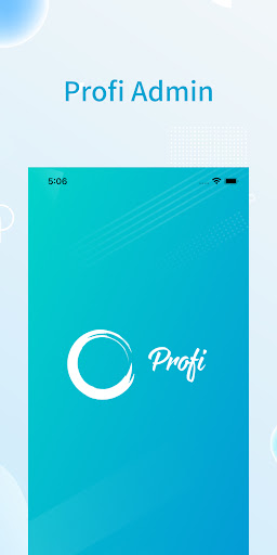 Android application Profi Admin screenshort