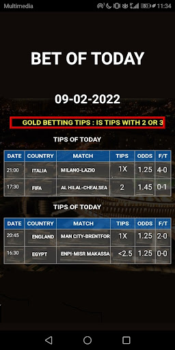 BETTING TIPS VIP- 4 SURE ODDS Screen 3