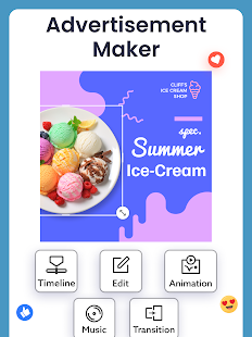 Marketing Video Maker Ad Maker Capture d'écran