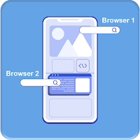Dual Browser Split Screen Browser Private Browser