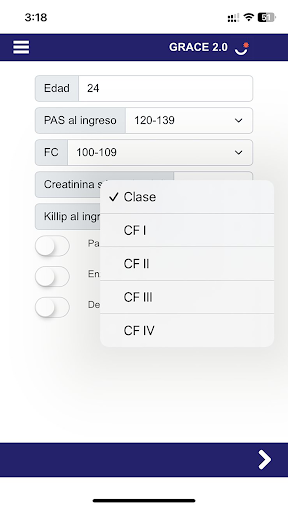 Cardios Screen 2