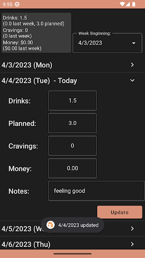 Harm Reduction for Alcohol Screen 2