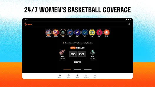 Wnba cheap streaming live
