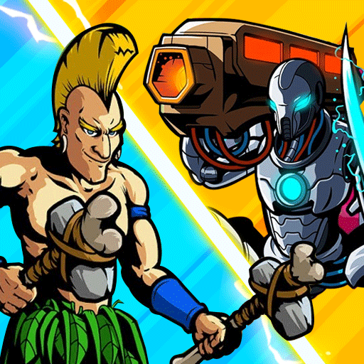 Caveman War Battle logo