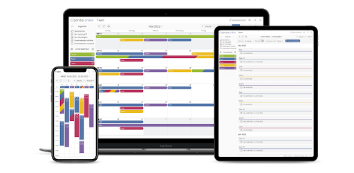 Calendar online Android App