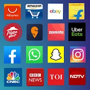 All in one Social Media app,Food,News,Shopping App  for PC Windows and Mac