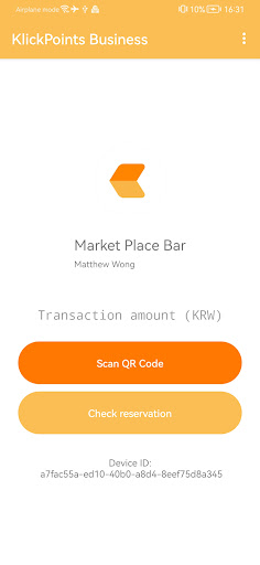 KlickPoints Business Screen 2