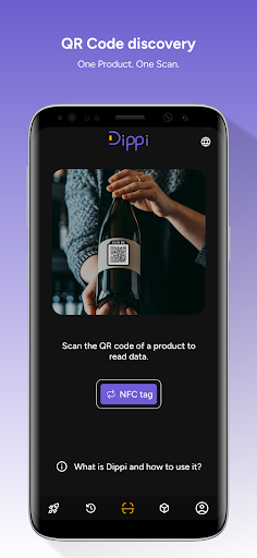 Android application Dippi: Your product companion screenshort