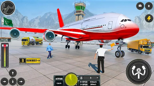 Airplane Game Pilot Flight Sim