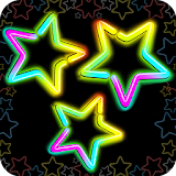 kids glow with stars & neon icon
