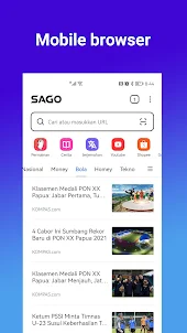 Sago browser seluler
