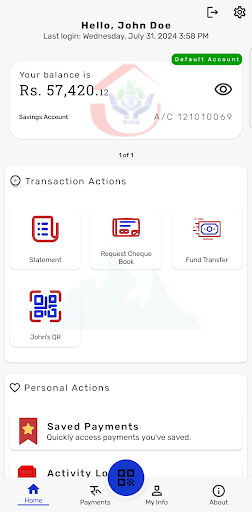 Android application Budol Samudayik Smart Banking screenshort