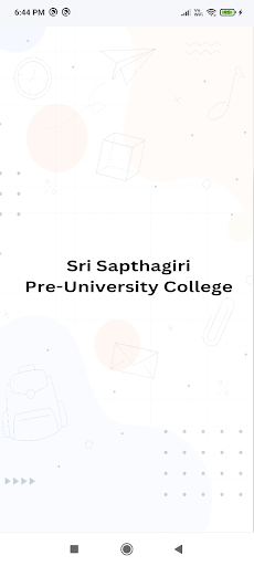 Android application Sri Sapthagiri PU College screenshort