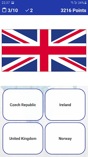 Geo Quiz Screen 2