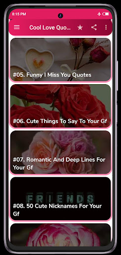 Cute Love Quotes, Status 2023 Screen 2