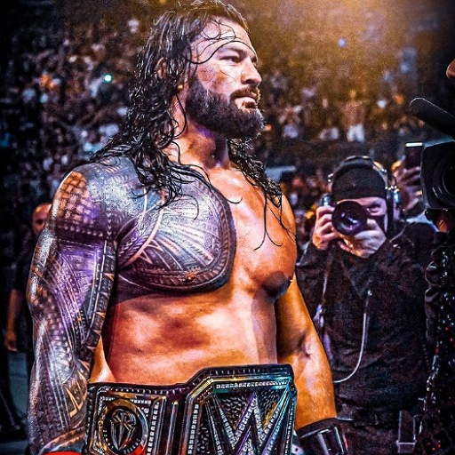 Roman Reigns Wallpaper 4k 2023 logo