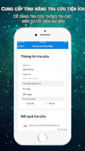 Phản ánh sự cố HTKT Bình Dương Screen 3