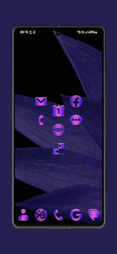 Purple Hipster Icon Pack Screen 3