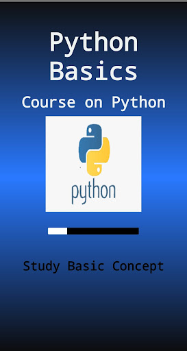 Android application Python for Beginners screenshort