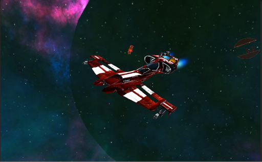 Jet space tunnel race VR