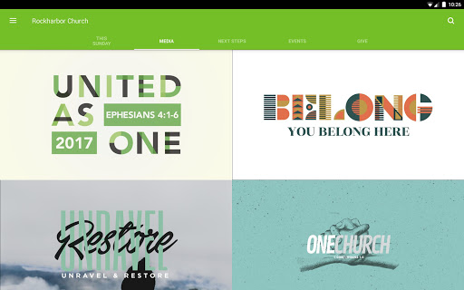 Screenshot of Rockharbor Church