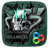 Hell Skull GO Launcher Theme icon