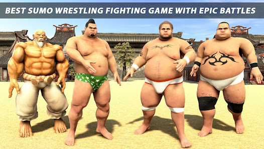 Captura de Pantalla 10 Sumo Fight 2020 Wrestling 3D android