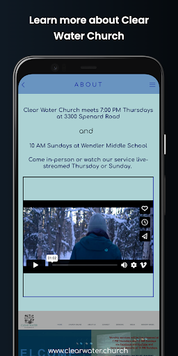 Clear Water Church Screen 2