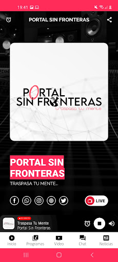 Portal Sin Fronteras Screen 2