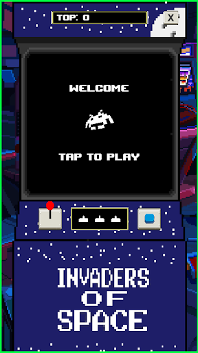 Android application Retro ArcadeMachine - Invaders screenshort